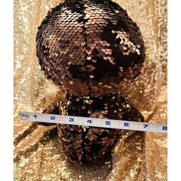 Ty FLIPPABLES Sequins DANGLER the Sloth 9” Size Stuffed Plush Toy P12 - Picture 4 of 6